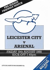 Leicester City v Arsenal
