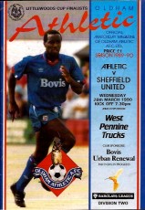 Oldham Athletic v Sheffield United
