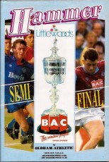 West Ham United v Oldham Athletic