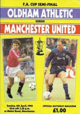 Oldham Athletic v Manchester United