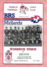 Wisbech Town v Histon