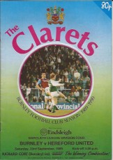 Burnley v Hereford United