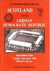 Scotland v East Germany