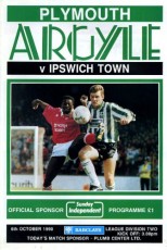 Plymouth Argyle v Ipswich Town