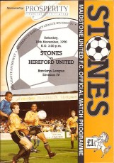 Maidstone United v Hereford United