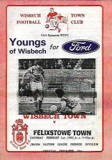 Wisbech Town v Felixstowe Town