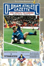 Oldham Athletic v Tottenham Hotspur