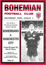 Bohemians v Manchester City