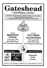 Gateshead v Wycombe Wanderers