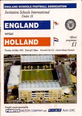 England v Holland