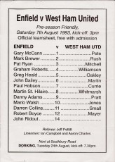 Enfield v West Ham United