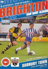 Brighton & Hove Albion v Sudbury Town