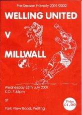 Welling United v Millwall