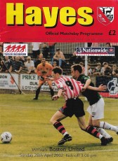 Hayes v Boston United