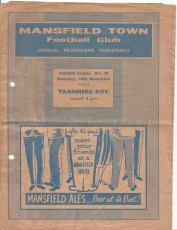 Mansfield Town v Tranmere Rovers