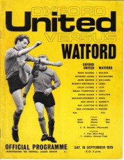 Oxford United v Watford