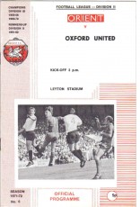 Leyton Orient v Oxford United