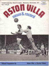 Aston Villa v Crystal Palace