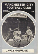 Manchester City v Leicester City