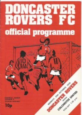 Doncaster Rovers v Colchester United