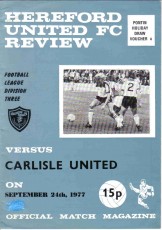 Hereford United v Carlisle United