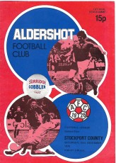 Aldershot Town v Stockport County