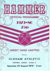 West Ham United v Oldham Athletic