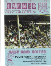 West Ham United v Politehnica Timisoara