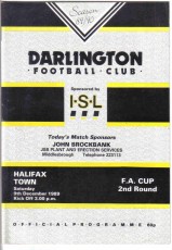 Darlington v Halifax Town