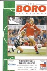 Middlesbrough v Oldham Athletic