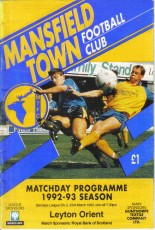 Mansfield Town v Leyton Orient