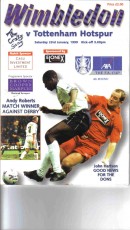 Wimbledon v Tottenham Hotspur