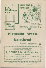 Plymouth Argyle v Gateshead