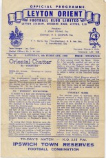 Leyton Orient v Ipswich Town