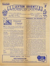 Leyton Orient v Rotherham United