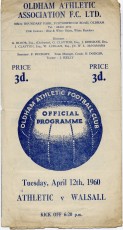 Oldham Athletic v Walsall
