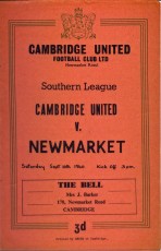 Cambridge United v Newmarket Town