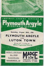 Plymouth Argyle v Luton Town
