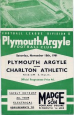 Plymouth Argyle v Charlton Athletic