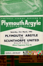 Plymouth Argyle v Scunthorpe United