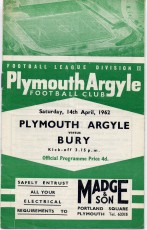Plymouth Argyle v Bury
