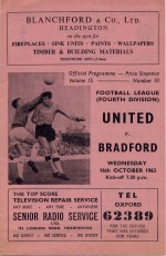 Oxford United v Bradford Park Avenue
