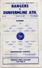 Rangers v Dunfermline Athletic