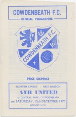 Cowdenbeath v Ayr United