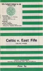 Celtic v East Fife
