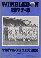 Wimbledon v Tooting & Mitcham United