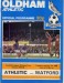 Oldham Athletic v Watford