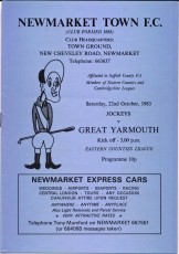 Newmarket Town v Great Yarmouth