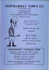 Newmarket Town v Ely City