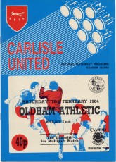 Carlisle United v Oldham Athletic